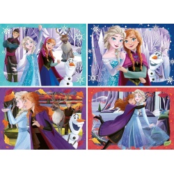 PUZZLE DISNEY FROZEN 4X100 - Img 2