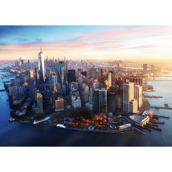 PUZZLE TREFL 1000 PREMIUM PLUS PHOTO ODYSSEY MANHATTAN NEW YORK - Img 2