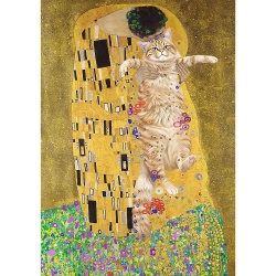 PUZZLE TREFL 1000 PURRFECT KISS - Img 2