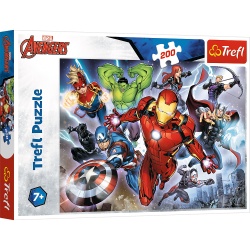 PUZZLE TREFL 200 AVENGERS RABUNATORII - Img 1