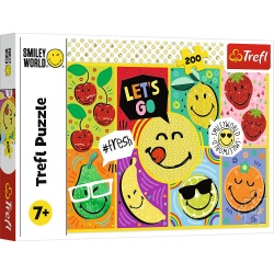 PUZZLE TREFL 200 HAPPY SMILEY - Img 1
