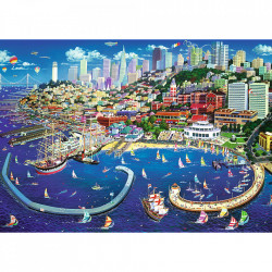 Puzzle trefl 2000 golful san francisco - Img 2