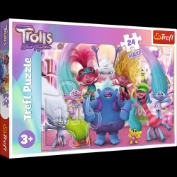 PUZZLE TREFL 24 MAXI IN LUMEA TROLILOR - Img 1