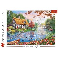 PUZZLE TREFL 500 REFUGIUL TACUT - Img 3