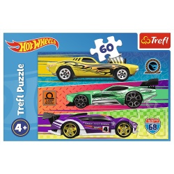PUZZLE TREFL 60 HOT WHEELS CURSA - Img 3