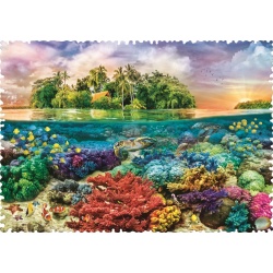PUZZLE TREFL 600 CU PIESE CIUDATE - INSULA EXOTICA - Img 2