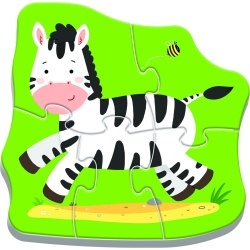PUZZLE TREFL BABY CLASIC ANIMALE SAFARI 8 PIESE - Img 4