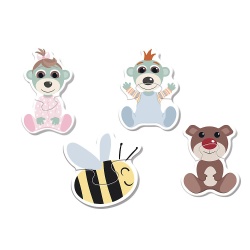 PUZZLE TREFL BABY CLASIC BEBELUSI SI URSULET - Img 2