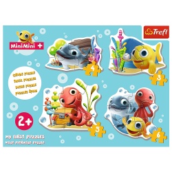PUZZLE TREFL BABY CLASIC PESTISORUL MINIMINI 18 PIESE - Img 2