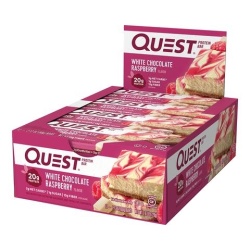 Quest Protein Bar, Baton Proteic, Cu Aroma De Ciocolata Alba Si Zmeura, 60g - Img 3