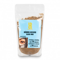 Revitalizare și Detoxifiere cu Nămol Negru pentru Față și Corp - Royal Rich, 600g