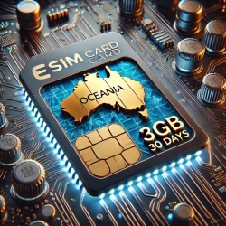 Roaming eSIM 3GB date, eSIM de Mare viteza pana la 5G, valabil 30 zile din momentul activarii, 7 tari, Oceania - Img 4