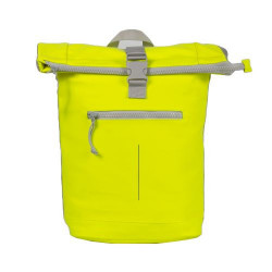 Rucsac new rebels mart-new york rolltop, dimensiuni 30/12/43 cm, culoare galben neon