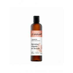SAMPON CRESTEREA PARULUI CU SPIRULINA, MIGDALE SI AVOCADO "ZANNA" 250ml ADAMS VISION