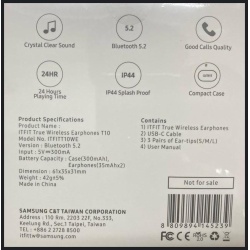 Samsung True Wireless In-Ear Buds T10 Wh - Img 2