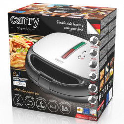 SANDWICH MAKER 6 IN 1 1200W CR 3057 CAMRY - Img 12