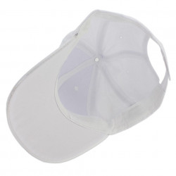 Sapca de tip baseball, cu cozoroc iluminat RGB, culoare Alba, marime universala, reglabila - Img 3
