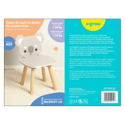 Scaun copii,design ursulet koala, U-Grow - Img 4