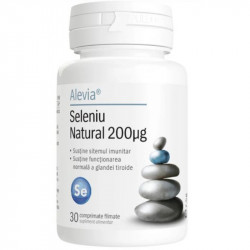 SELENIU NATURAL 200MCG 30CPR