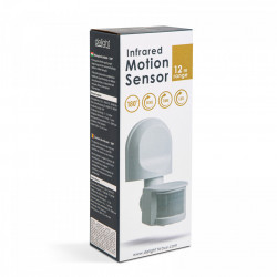 Senzor de miscare - 180° - max 12 m - max 1200W - IP44 - Img 3