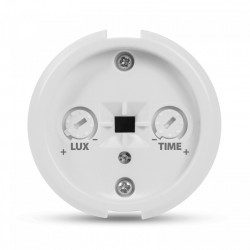Senzor de mișcare încorporat - 360° - max 6 m - max 800 W - IP20 - alb - Img 2