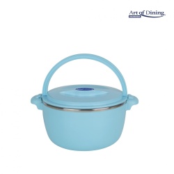 SET 3CASEROLE TERMICE 2+4+6L,BELLY BEIGE - Img 7