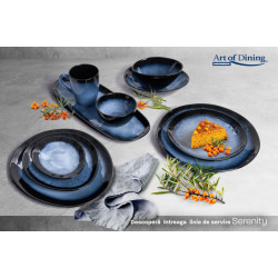 Set 4 farfuri intinse cer.28 cm,serenity - Img 4