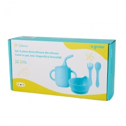 Set 4 piese din silicon,blue - Img 6