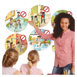 Set 6 postere educative Anti-bullying pentru gradinita si scoala - Img 2