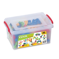 SET CONSTR. PUZZLE CLICK CLICK, 96 PCS - Img 2