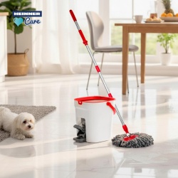 SET CURAT.PEDALA WASH&DRY,CLEANSTEP,ROSU - Img 4
