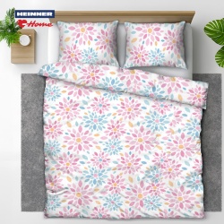 Set de pat,cearceaf cu elastic 180x200,J - Img 2