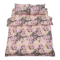 Set de pat king size bumbac,92 gsm,Peony - Img 3