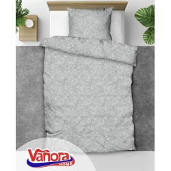 Set de pat single bumbac, 92 gsm,Paisley