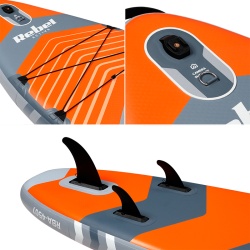 SET PLACA GONFLABILA STAND UP PADDLE SCAUN 335X84X15 CM - Img 4