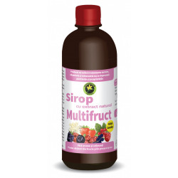 Sirop multifructe hipocaloric 500ml hypericum