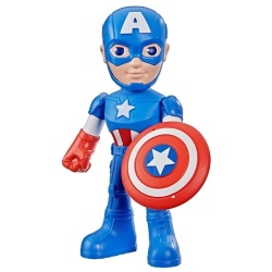 SPIDEY PRIETENII EXTRAORDINARI FIGURINA CAPTAIN AMERICA SUPRADIMENSIONATA 22.8CM - Img 2