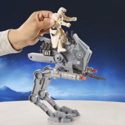 STAR WARS MANDALORIAN SI GROGU ACTION VERSE SET FIGURINA IMPERIAL DRIVER SI VEHICUL AR RT CU ACCESORII - Img 9