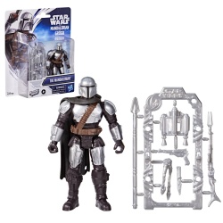 STAR WARS MANDALORIAN SI GROGU ACTION VERSE SET FIGURINA MANDALORIANUL SI ACCESORII - Img 4