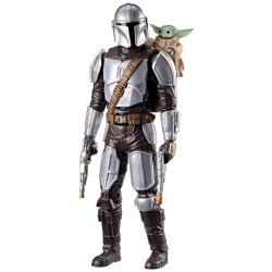 STAR WARS MANDALORIAN SI GROGU SET VANATORUL DE RECOMPENSE FIGURINA CU SUNETE - Img 3