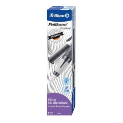 STILOU PELIKANO STRUCTURE M DREPTACI 1 PATRON GRI CUTIE CARTON
