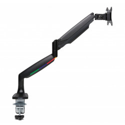 SUPORT de birou KENSINGTON, pt 1 TV/monitor plat, curbat, diag. max 34 inch, rotatie, inclinare, pivotare, orizontala, verticala, totala, max 9 Kg, "K59600WW" - Img 3