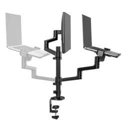 Suport dublu laptop birou NM 17-27" - Img 2