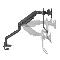 Suport dublu mon. birou NM 17"-32" 8kg - Img 3