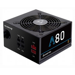 SURSA CHIEFTEC 650W (real), A-80 series, semi-modulara, fan 12cm, compatibila 80PLUS Bronze, >85% eficienta, 1x CPU 4+4, 2x PCI-E (6+2), 6x SATA "CTG-650C" - Img 1