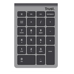 Tastatura Trust numerica Xalax WS, gri