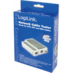 TESTER CABLU RETEA LOGILINK pt. cablu UTP, FTP si coaxial, "WZ0011" - Img 2