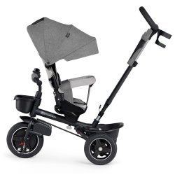 TRICICLETA KINDERKRAFT SPINSTEP, GREY - Img 8