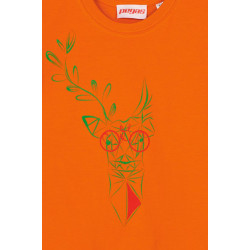 TRICOU CERB FAMILIE COPII ORANGE-4 - Img 3