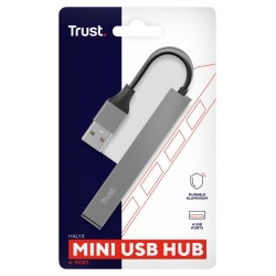 Trust Halyx Aluminium 4 Mini USB Hub - Img 15